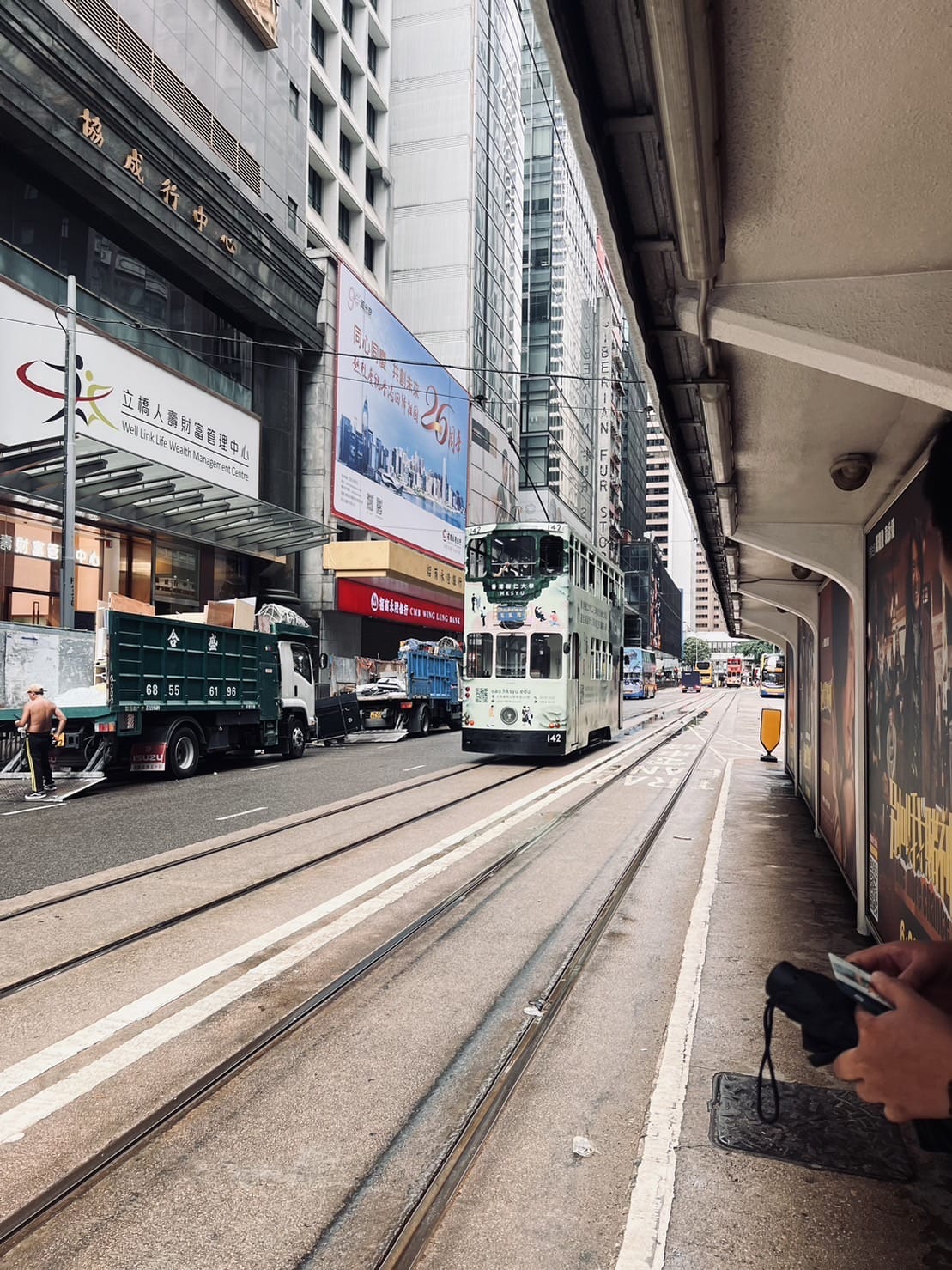 รถรางฮ่องกง Hong Kong tram