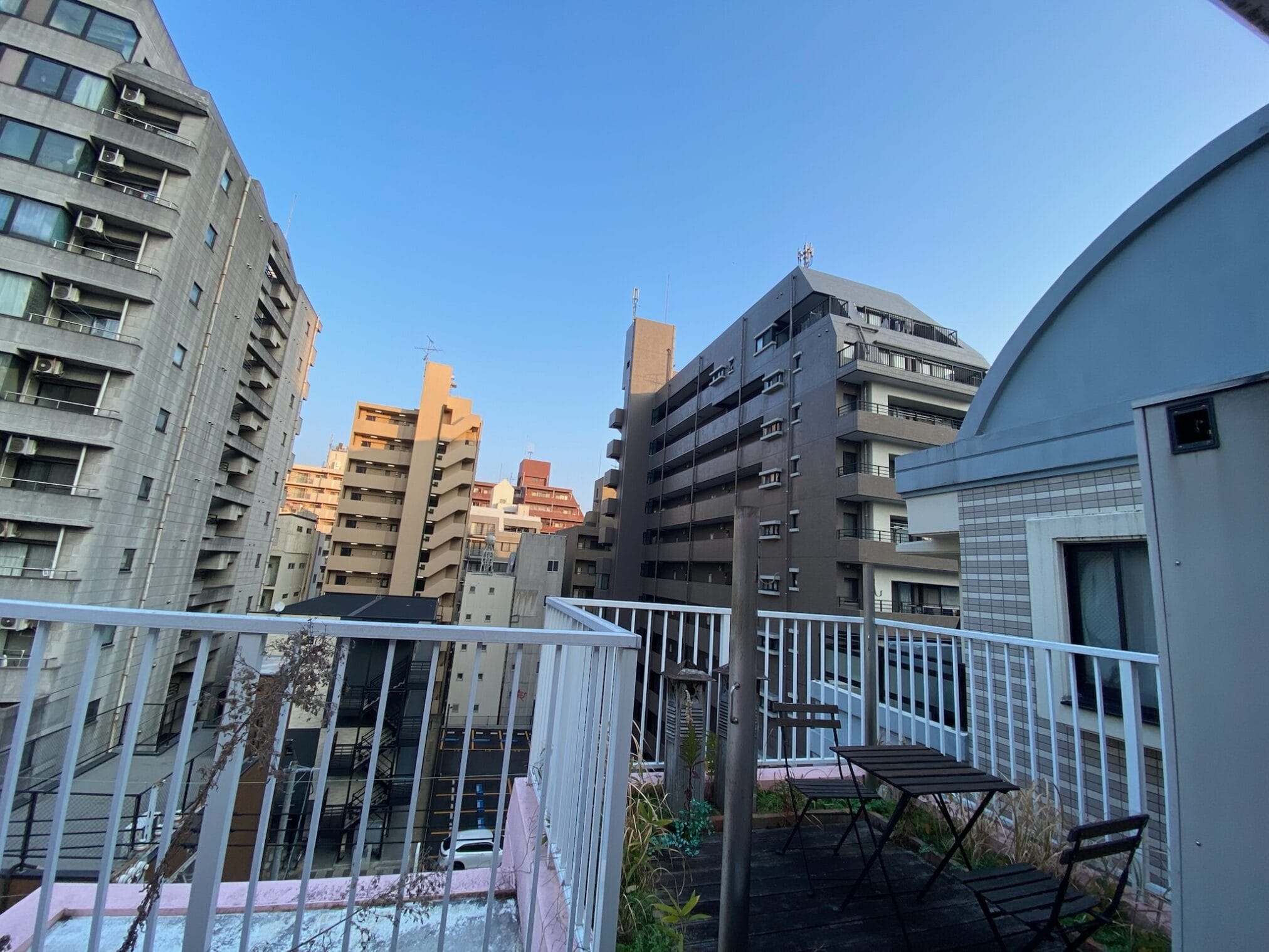 วิวดาดฟ้าที่พัก